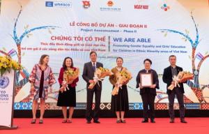 CJ, 유네스코와 함께 베트남 소수민족 교육에 앞장…‘소녀교육 2차 프로젝트' 출범 선포