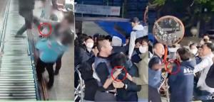 택배노조 간부, 경찰 조사 불응하고 쿠팡 캠프서 또 욕설 난동